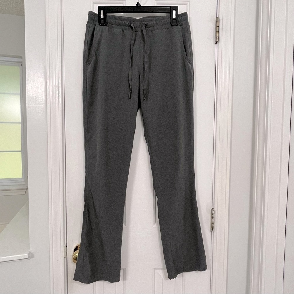Eddie Bauer Motion women’s stretchy waist drawstring track pullon pants, small.
